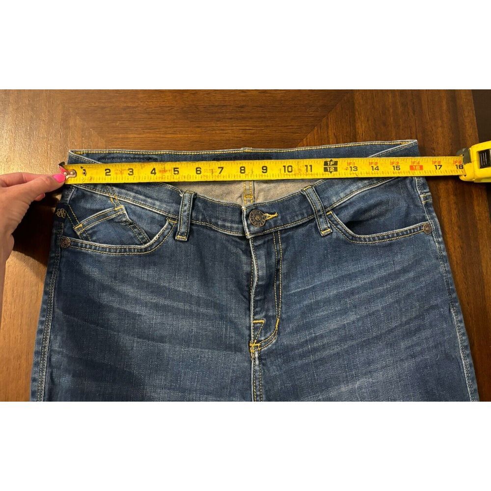Rock & Republic Roskilde Capri Jeans Women's‎ Sz 14 Mid Rise - Picture 6 of 7